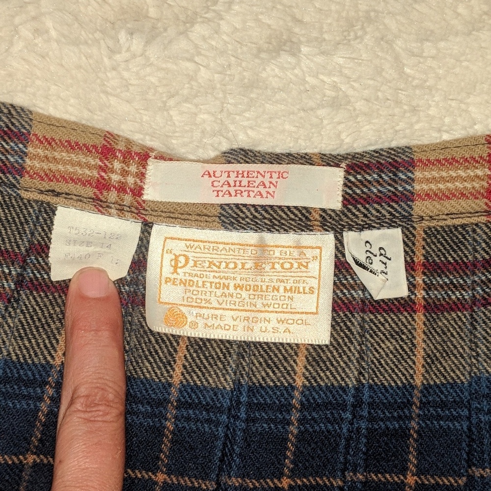 Pendleton plaid skirt Size 14 - Picture 3 of 11